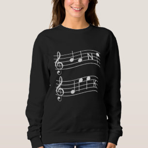 Music - Musical Notes Sweatshirt