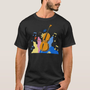 Music Musician Humour Cellist Orchestra Player Ce T-Shirt
