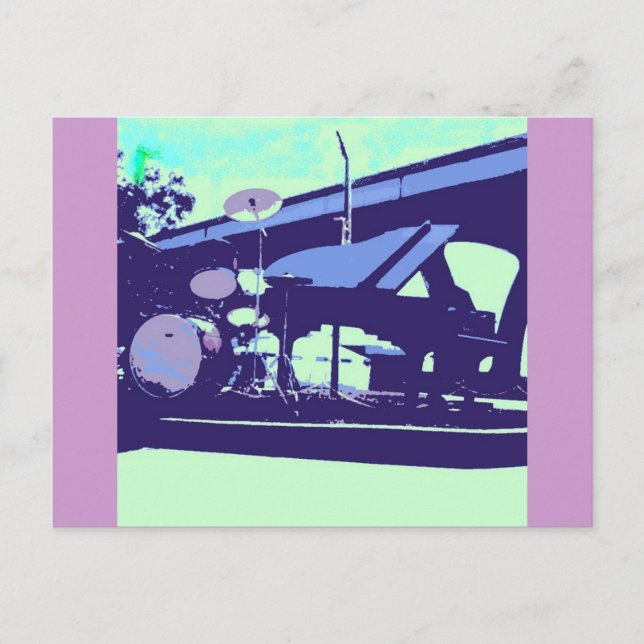 Music/Musician Postcard (Front)