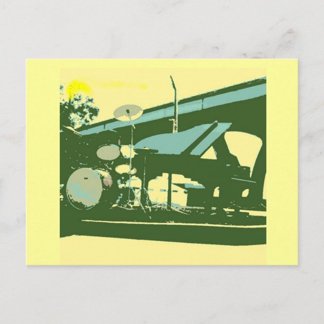 Music/Musician/Teacher Postcard (Front)