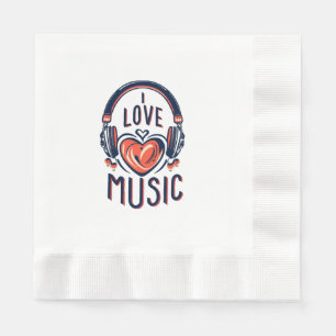 music napkin