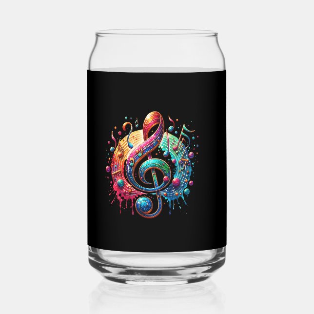 music node in an exceptional design can glass (Back)