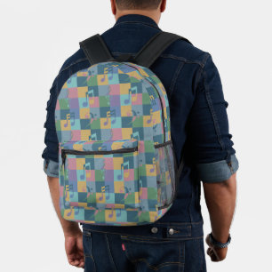 Music Notation Symbols Pattern Printed Backpack