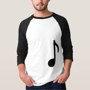 Music Note 3/4 length shirt