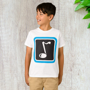 Music Note Bold Minimalist Musical Symbol T-Shirt