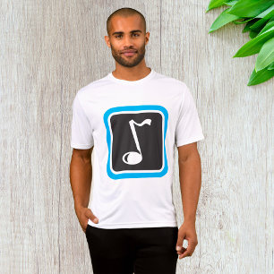 Music Note Bold Minimalist Musical Symbol  T-Shirt