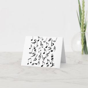 Music Note Card