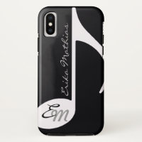 music note casemate with name
