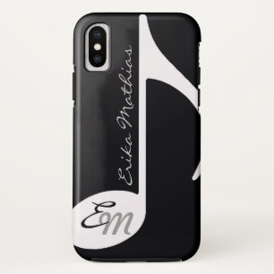 music note casemate with name Case-Mate iPhone case
