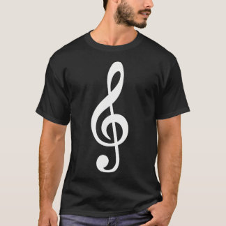 Music note clef T-Shirt