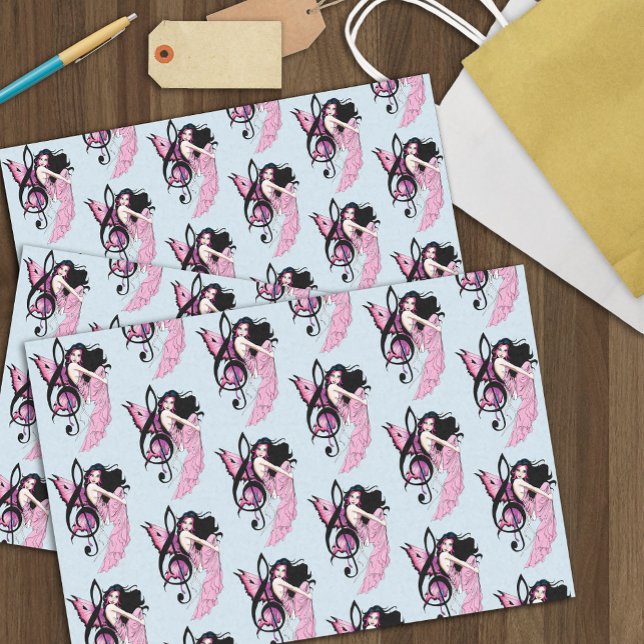 Music Note Fairy Tissue Paper (Creator Uploaded)