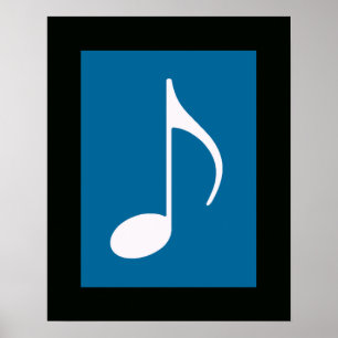 music note graphic decor
