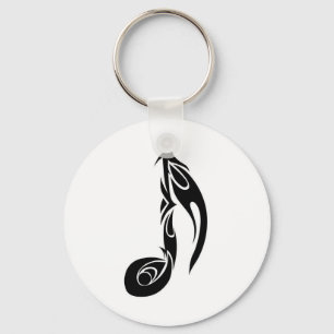 music note key ring