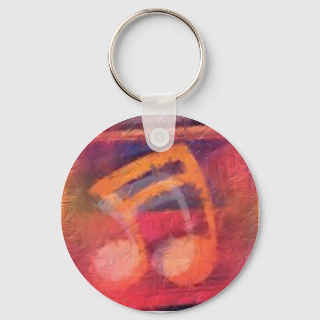 Music Note Keychain (Front)