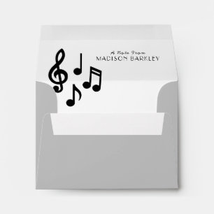 Music Note Musician Teacher Envelope