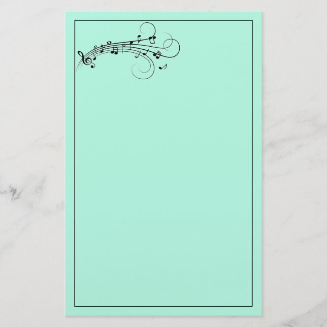Music Note Paper (Front)
