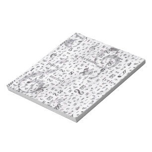 Music Note Pattern Music Theme 