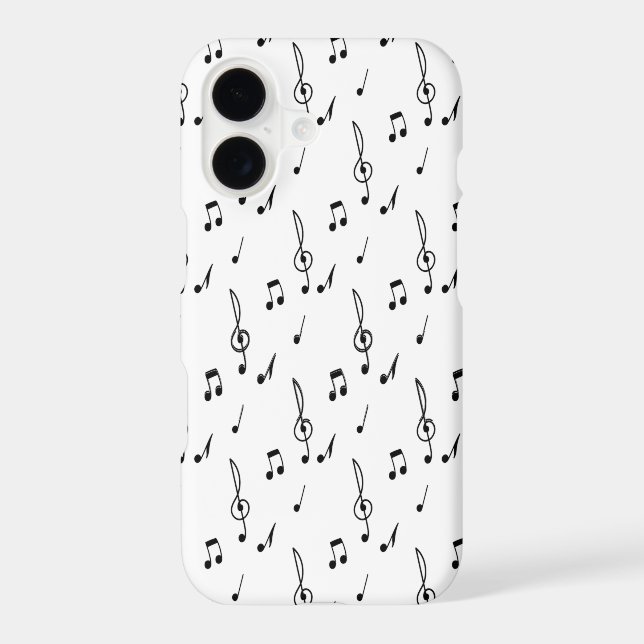 music note Pattern Music Theme Treble Clef   (Back)