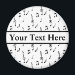 music note Pattern Music Theme Treble Clef   Magnet<br><div class="desc">This music note treble clef design is a must have for any musician or music lover. It would also be the perfect music gift for any musician,  music teacher music lover or yourself! For more music themed decor and gifts visit the rest of our store.</div>