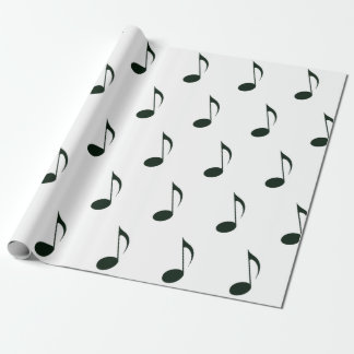Music Note Pattern Wrapping Paper