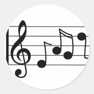 Music Note Stickers