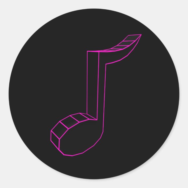 Music Note Stickers (Front)