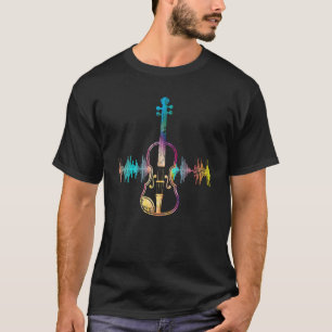Music Notes Classical Musician Violin Player Gift T-Shirt