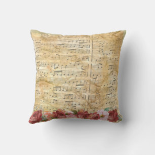 Music Notes Cushion