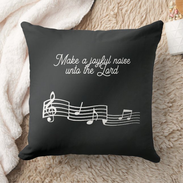 Music Notes   Cushion (Blanket)