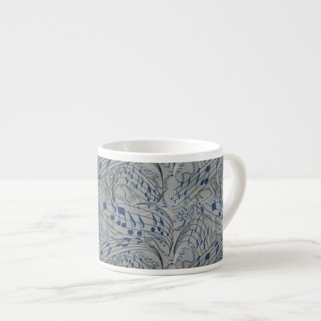 MUSIC NOTES-ESPRESSO MUG (Front Right)