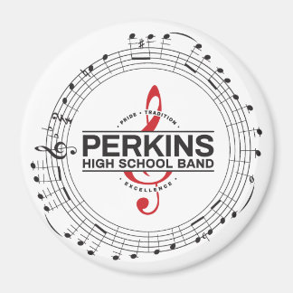Music Notes Logo Magnet