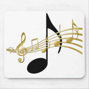 Music Notes Mouse Pad