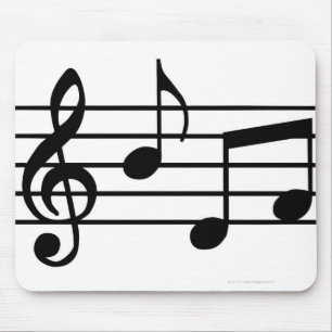 Music Notes Mouse Pad