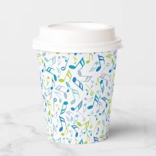 Music Notes  Paper Cups