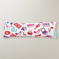 Music notes pattern