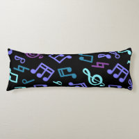 Music notes pattern