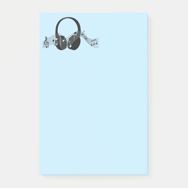 Music Notes Post it Notes (Front)
