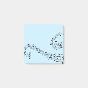 Music Notes Post it Notes