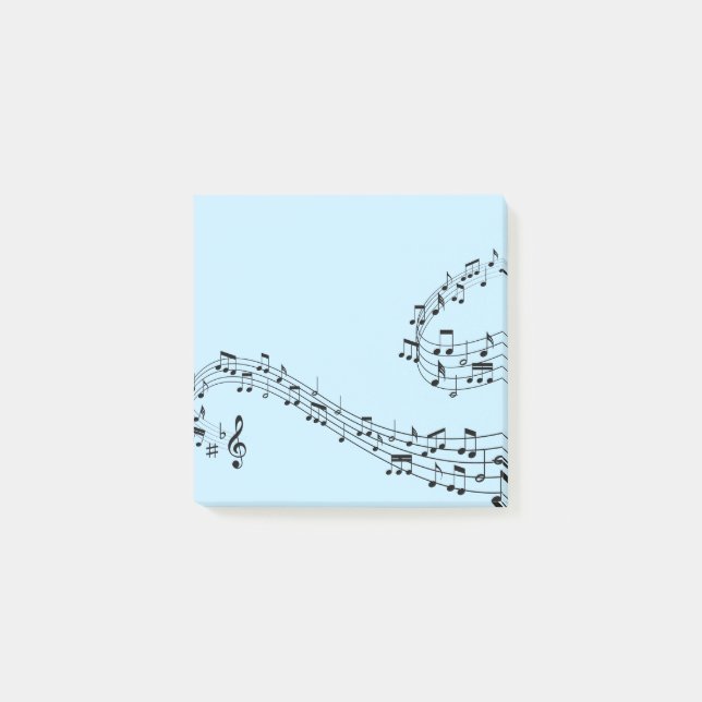 Music Notes Post it Notes (Front)
