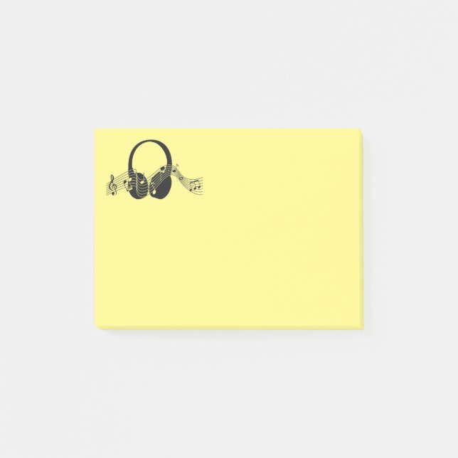 Music Notes Post it Notes (Front)
