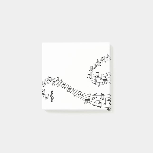Music Notes Post it Notes (Front)