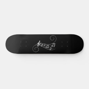 Music Notes Skateboard