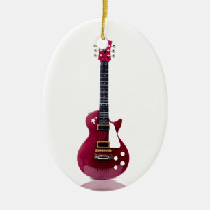 Music Notes Strings Guitar Peace Love Destiny Art Ceramic Tree Decoration