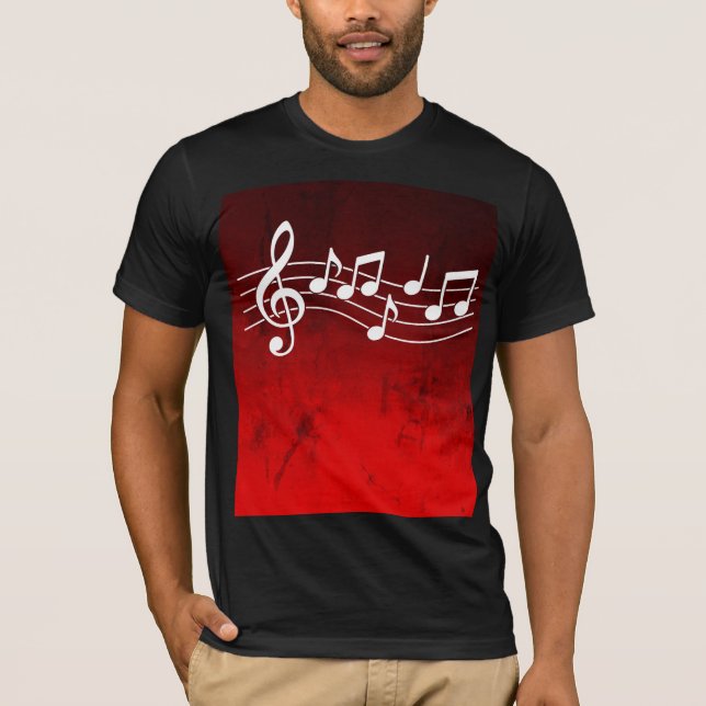 Music Notes T-Shirt (Front)