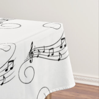 Music Notes  Tablecloth