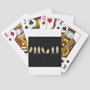 Music Notes Teacher Office Animal Bird Destiny Playing Cards