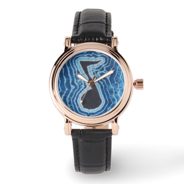 Music Notes Tie Dye Watch (Front)