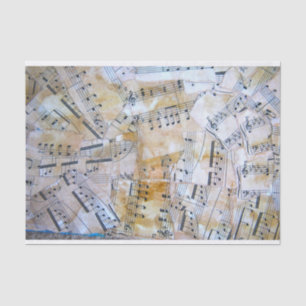 Music Notes Tissue Paper