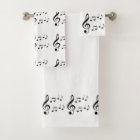 "Music Notes" Towel Set