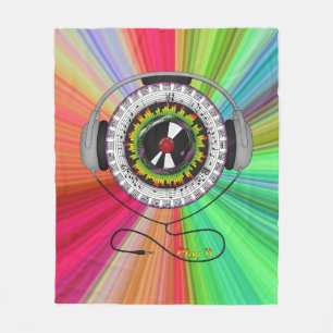 Music of Life Fleece Blanket